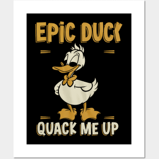 Funny Duck Posters and Art